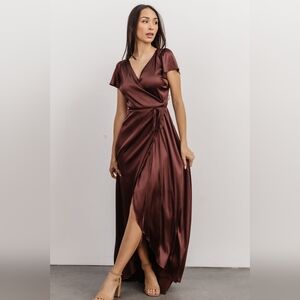 Krystal Baltic Born Wrap Dress Clove